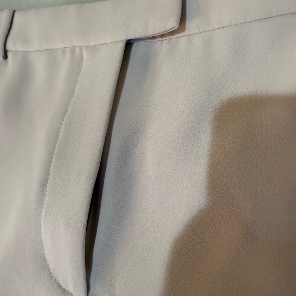 Zara Cream Wide Leg Pants NWT Size Large - Picture 4 of 8